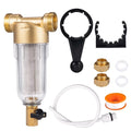2X Water Pre-Filter System/whole House Spin Down Sediment Water Filter 50 Micron