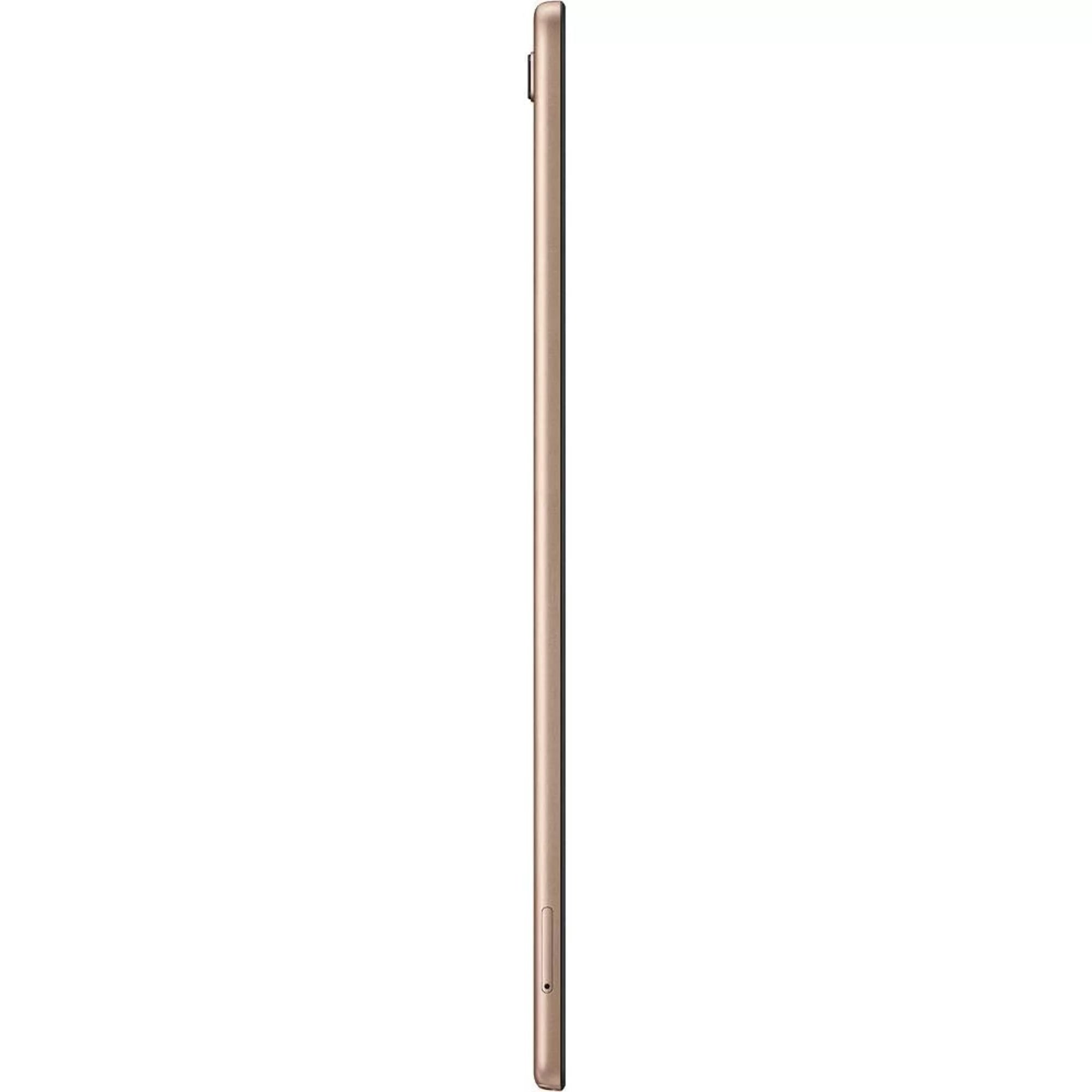 2021 Samsung Galaxy Tab A7 10.4'' (2000x1200) TFT Display Wi-Fi Tablet Bundle, 3GB RAM, Bluetooth, Android 10 OS (64GB, Gold) with Mazepoly Accessories