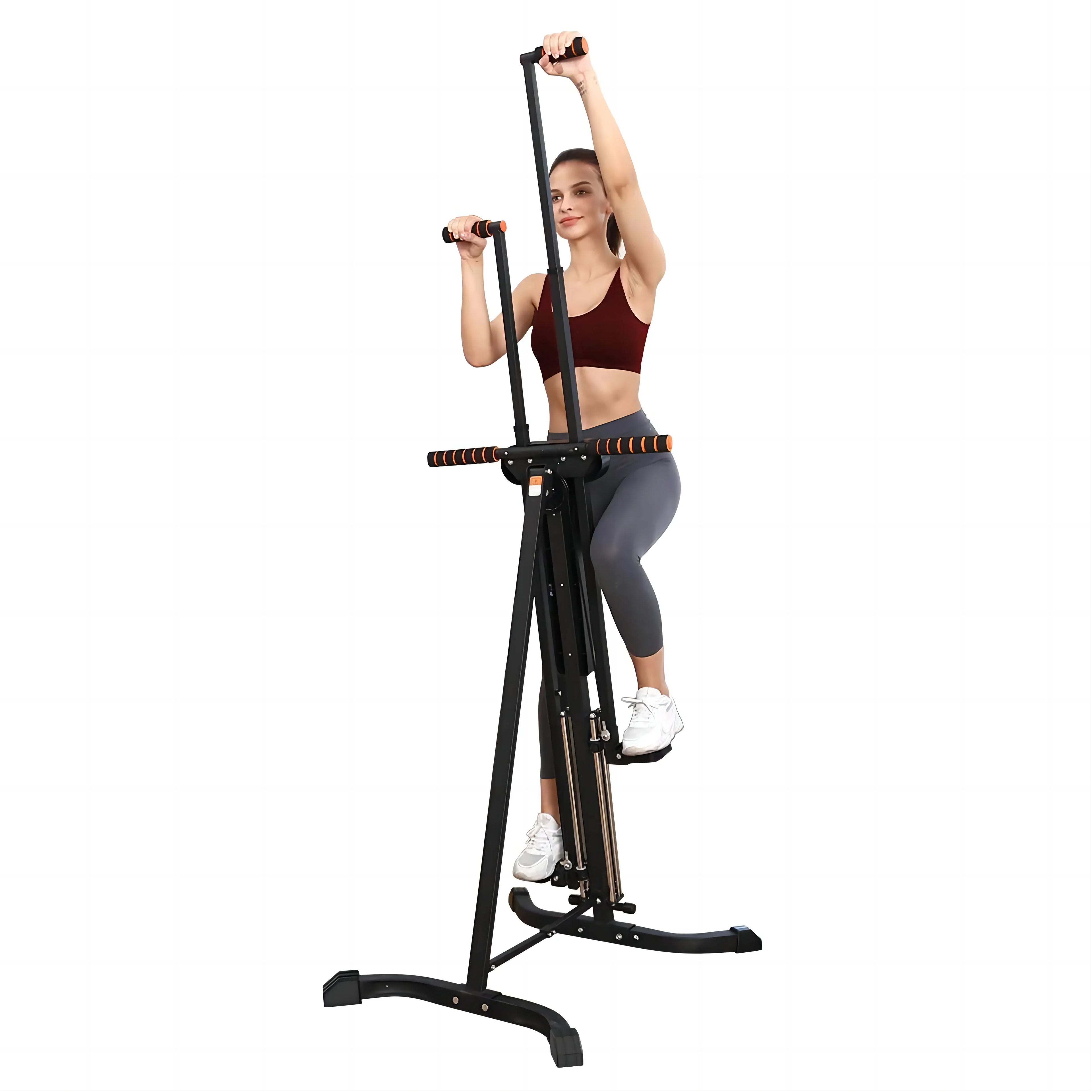 Relife Sports Vertical Climber Exercise Machine for Home Gym with LCD Display 5 Levels Adjustable