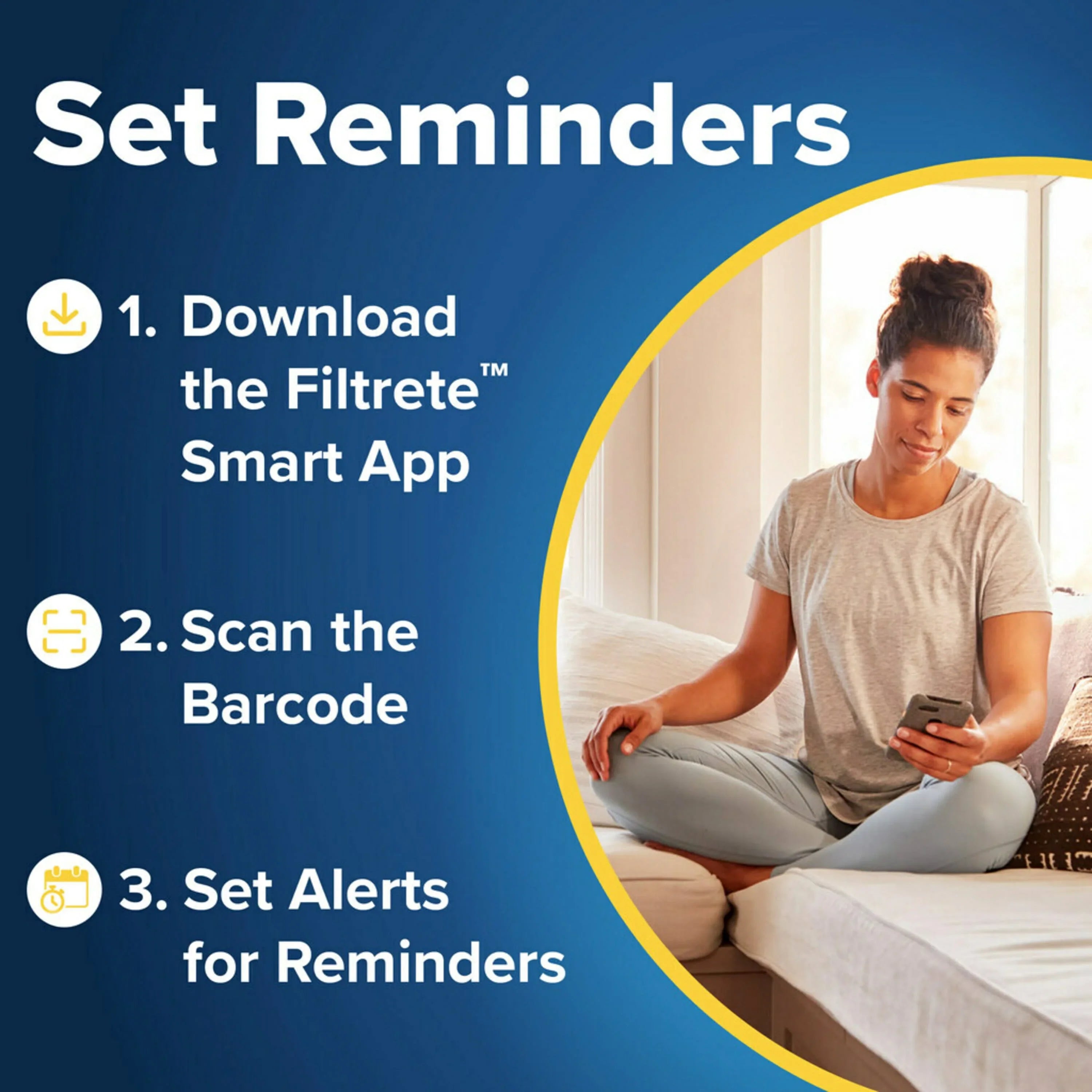 Filtrete 12x24x1 Air Filter, MPR 1000 MERV 11, Allergen Defense, 4 Filters