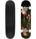 wading reflected in dark green water stock Outdoor Skateboard Longboards 31"x8" Pro Complete Skate Board Cruiser