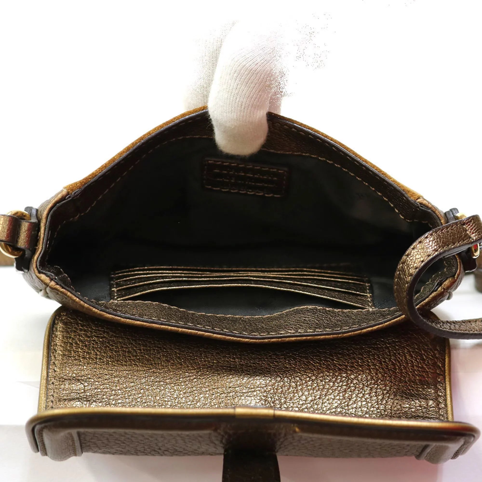 Pre-Owned BURBERRY Shoulder Bag Brown Women's Men's (Fair)