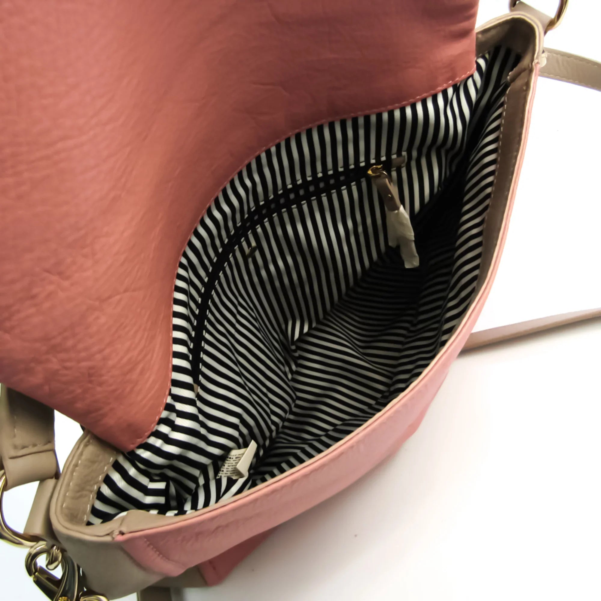 Pre-Owned Kate Spade COBBLE HILL TODDY PXRU6018 Women's Leather Handbag,Shoulder Bag Grayish,Pink (Good)