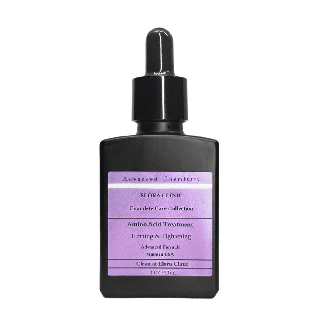Elora Clinic Amino Acid Serum - Hyaluronic Acid + Essential Amino Acid Blend - Hydrating & Rejuvenating Hyaluronic Acid + Amino Acid Serum - Increase Water Retention - Rejuvenating