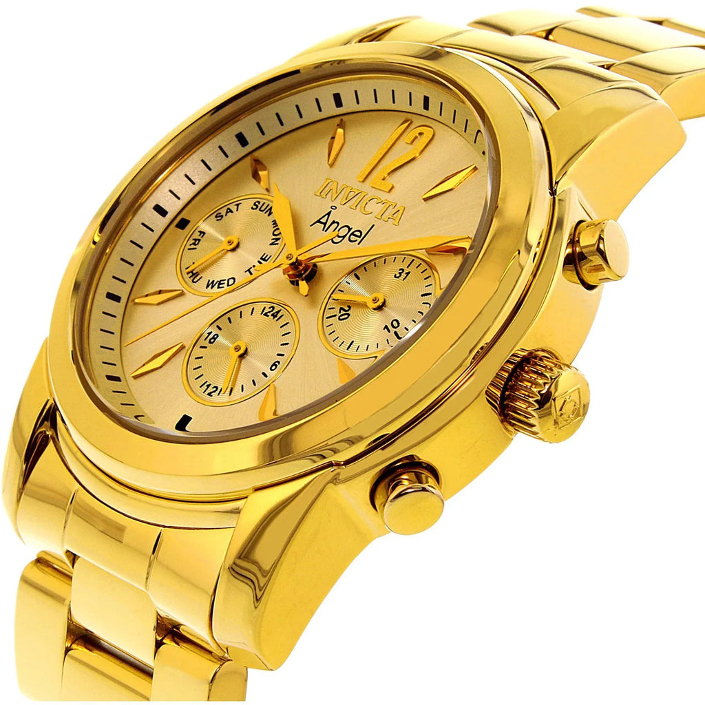 Invicta Women's Angel 12551 Gold Stainless-Steel Quartz Fashion Watch