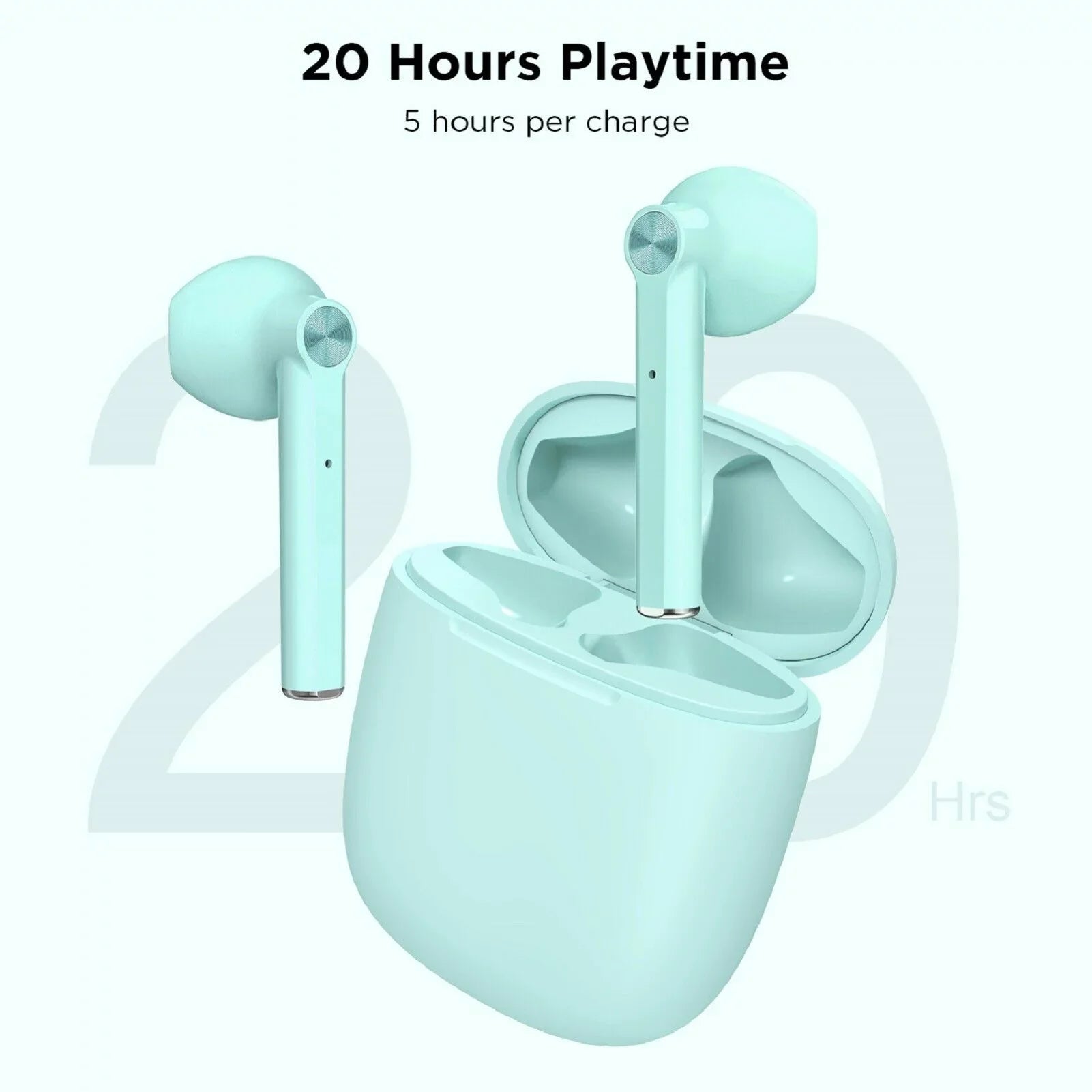 Wireless TWS Earphones for Google Pixel 7/Pro/6a/6/Pro Phones - Earbuds Headphones True Stereo Headset Hands-free Mic Charging Case Matching With Pixel 7/Pro/6a/6/Pro Models