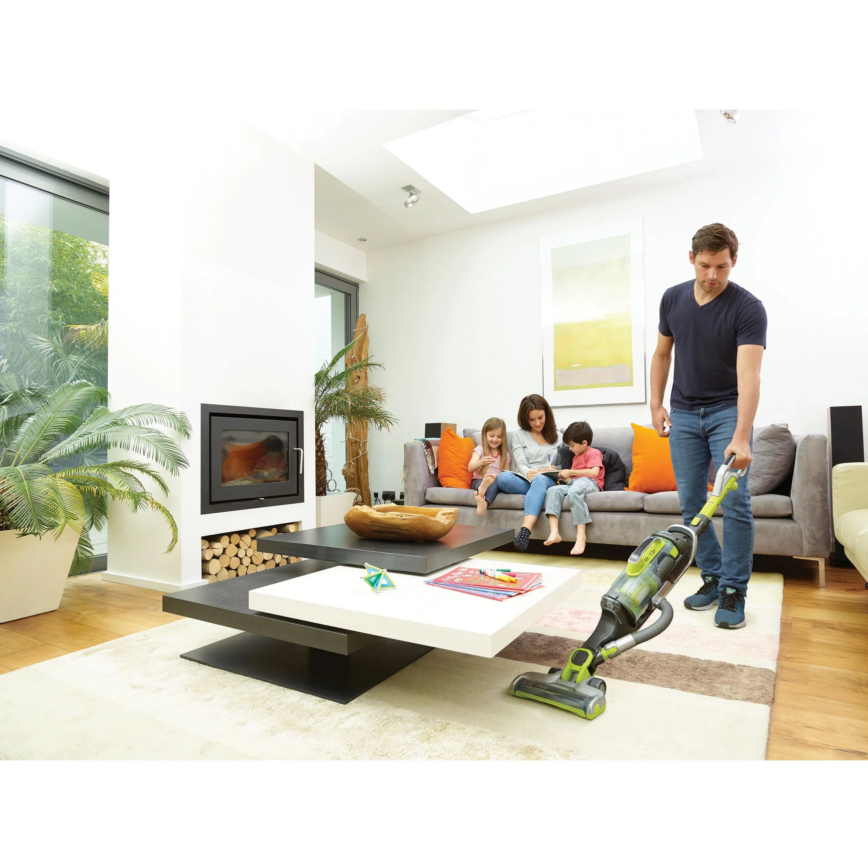 Black & Decker HCUA525JA Cordless 2in1 Anti-Allergen Vacuum