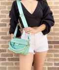Kate Spade New York Women's Softwhere Quilted Leather Small Convertible Crossbody Clutch - Green