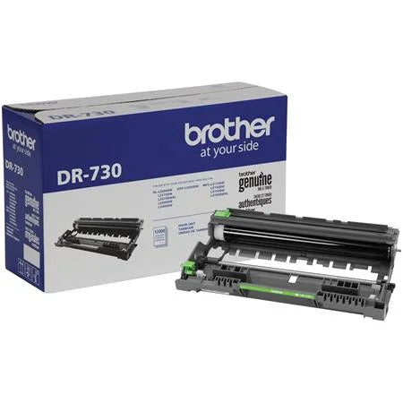 Brother Genuine Drum Unit, DR730, Yields Up to 12,000 Pages, Black