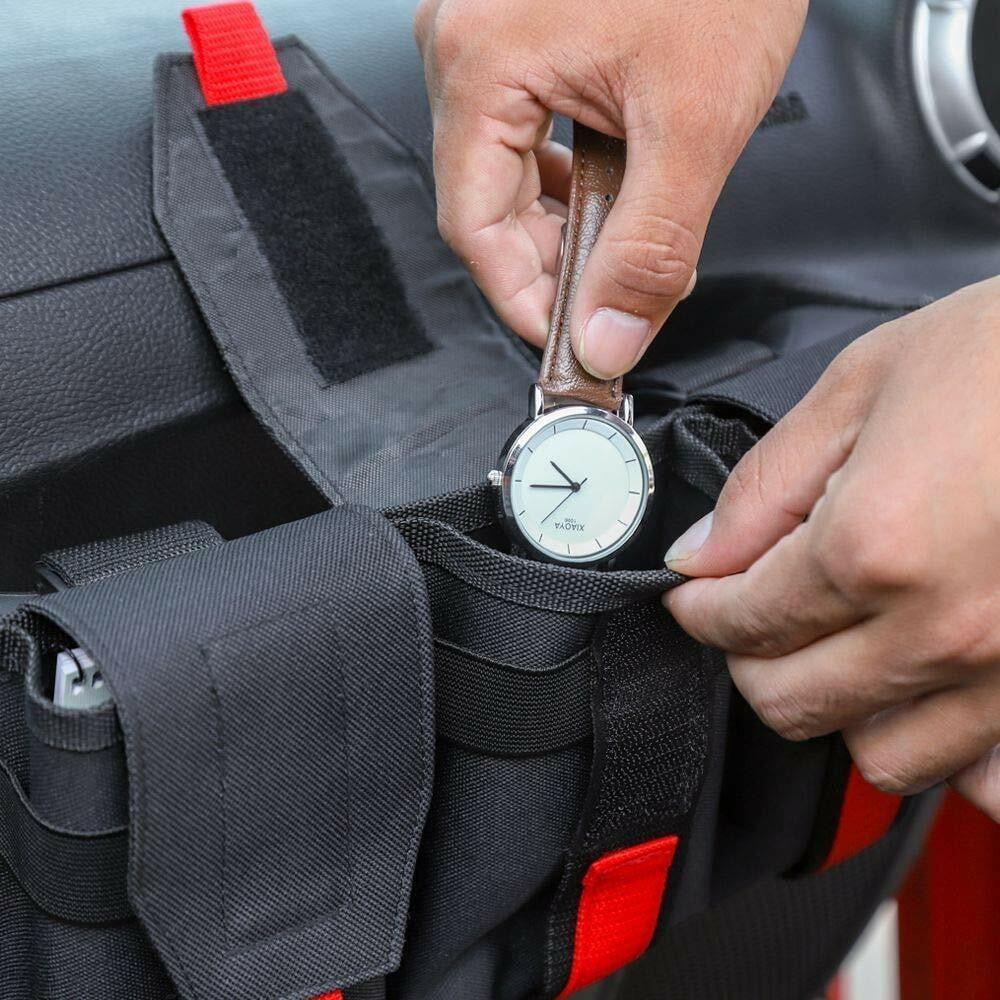 Teledu 1pcs Co-Pilot Storage Organizer, Grab Handle Storage Bag