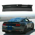 Teledu For 2015-2018 Ford Mustang GT Gloss Black Rear Trunk Decklid Panel Trim Wrap