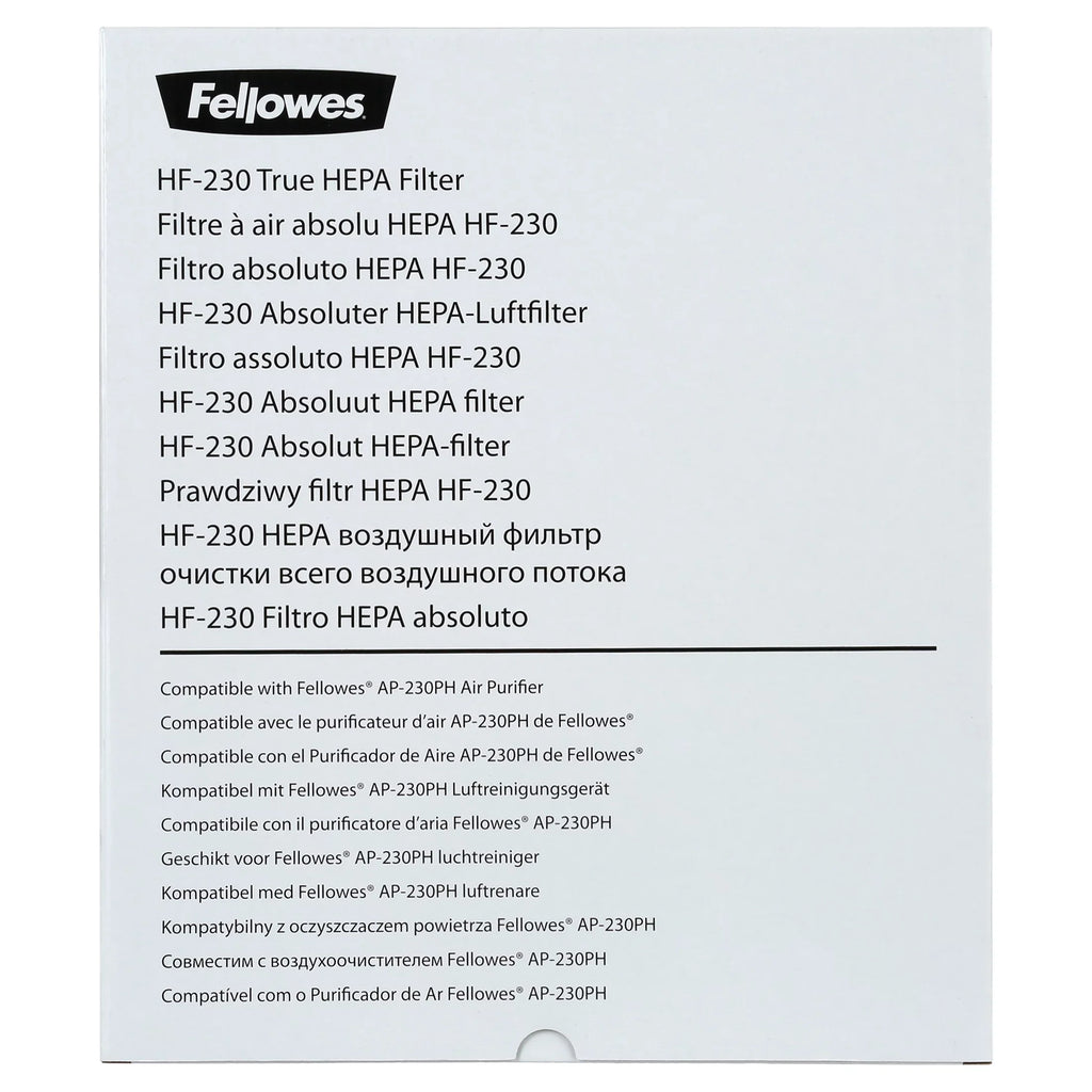 Fellowes HF230 True HEPA Filter, 1, White
