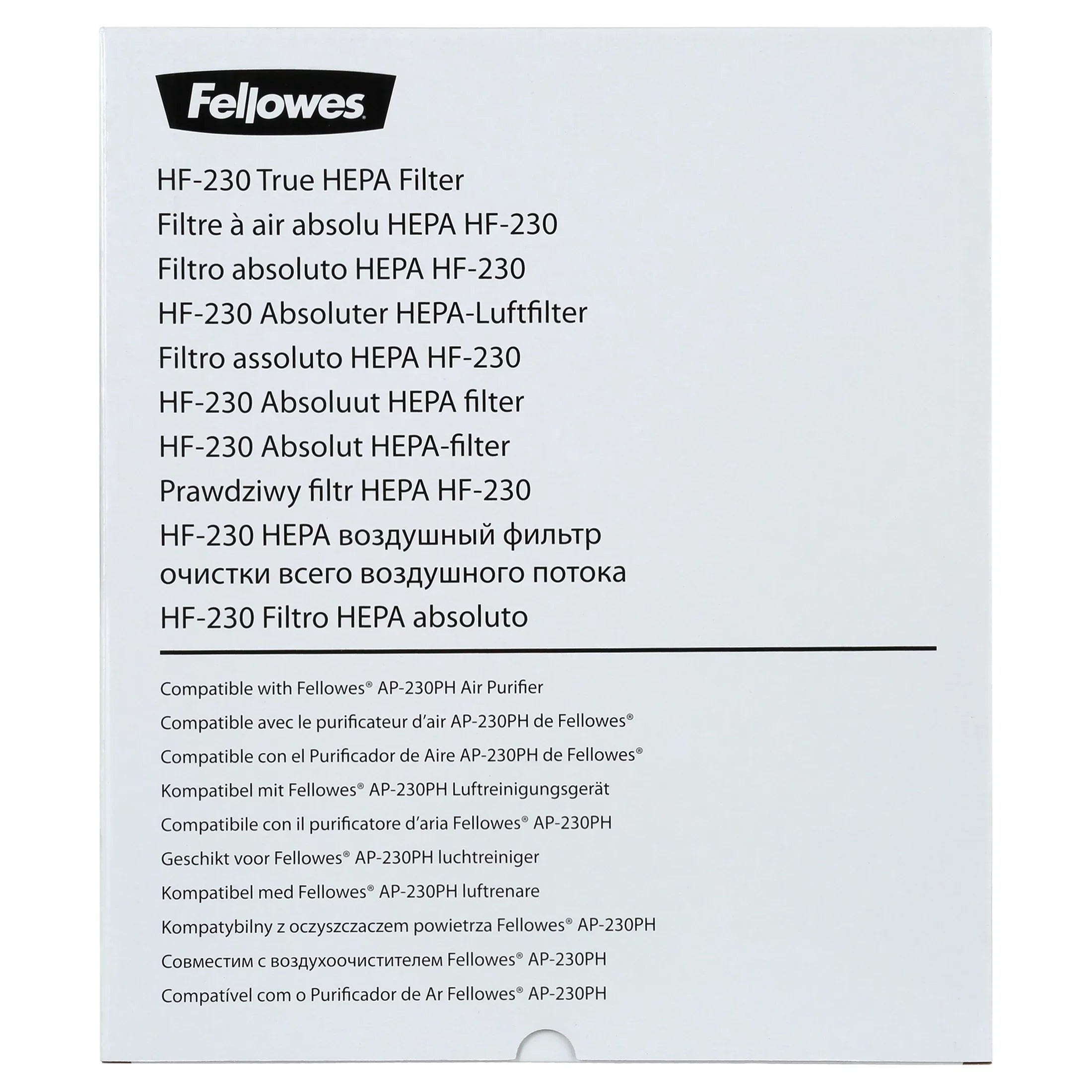 Fellowes HF230 True HEPA Filter, 1, White
