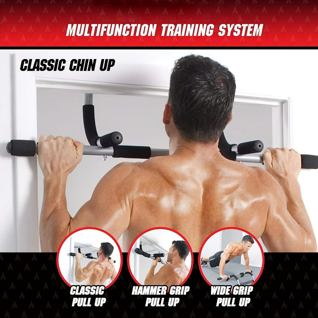 PGAST Door-Mounted Pull-Up Bar: Versatile, Portable & Space-Saving – Strengthen & Tone for Men and Women