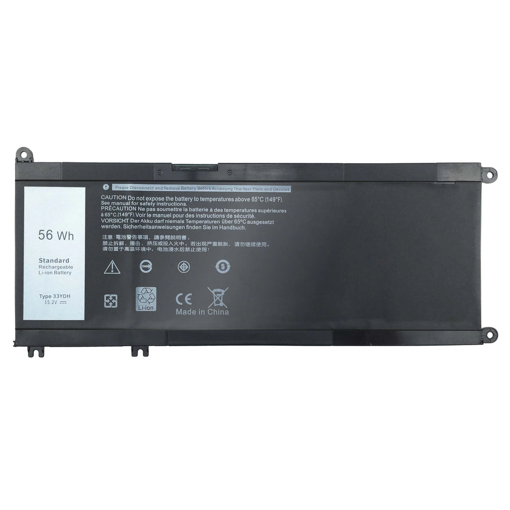33YDH Laptop Notebook Battery for Inspiron 15 7000 17 7773 7778 7786 7779 2in1, G3 17 3779 3579 G5 15 5587 G7 15 7588