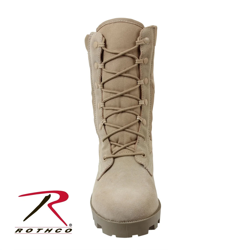 Rothco 5057 Desert Tan Speedlace Military Style Combat Boot with Panama Sole