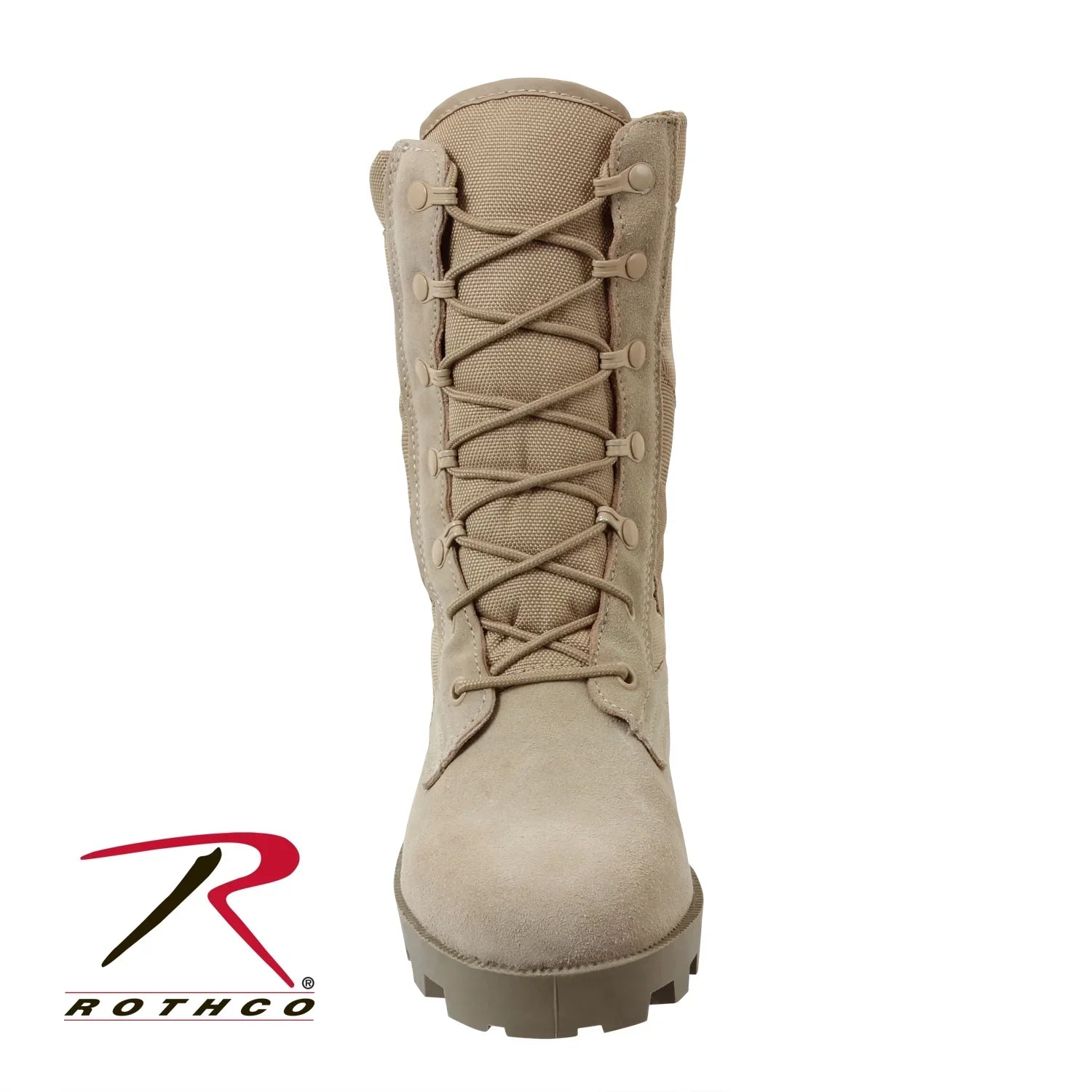 Rothco 5057 Desert Tan Speedlace Military Style Combat Boot with Panama Sole