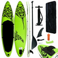 Inflatable Paddleboard Set 120.1"x29.9"x5.9" Green