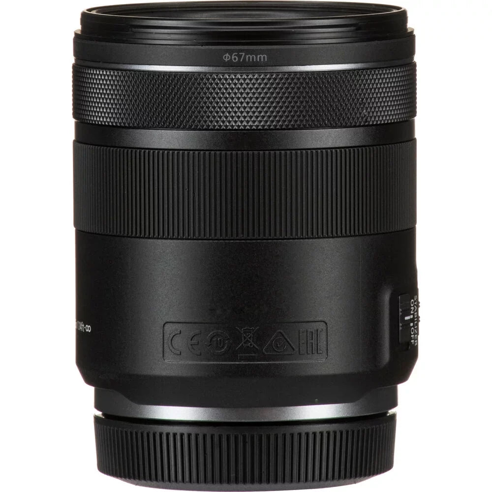 Canon RF 85mm f/2 Macro IS STM Lens (4234C002) + Filter Kit + Lens Pouch + More