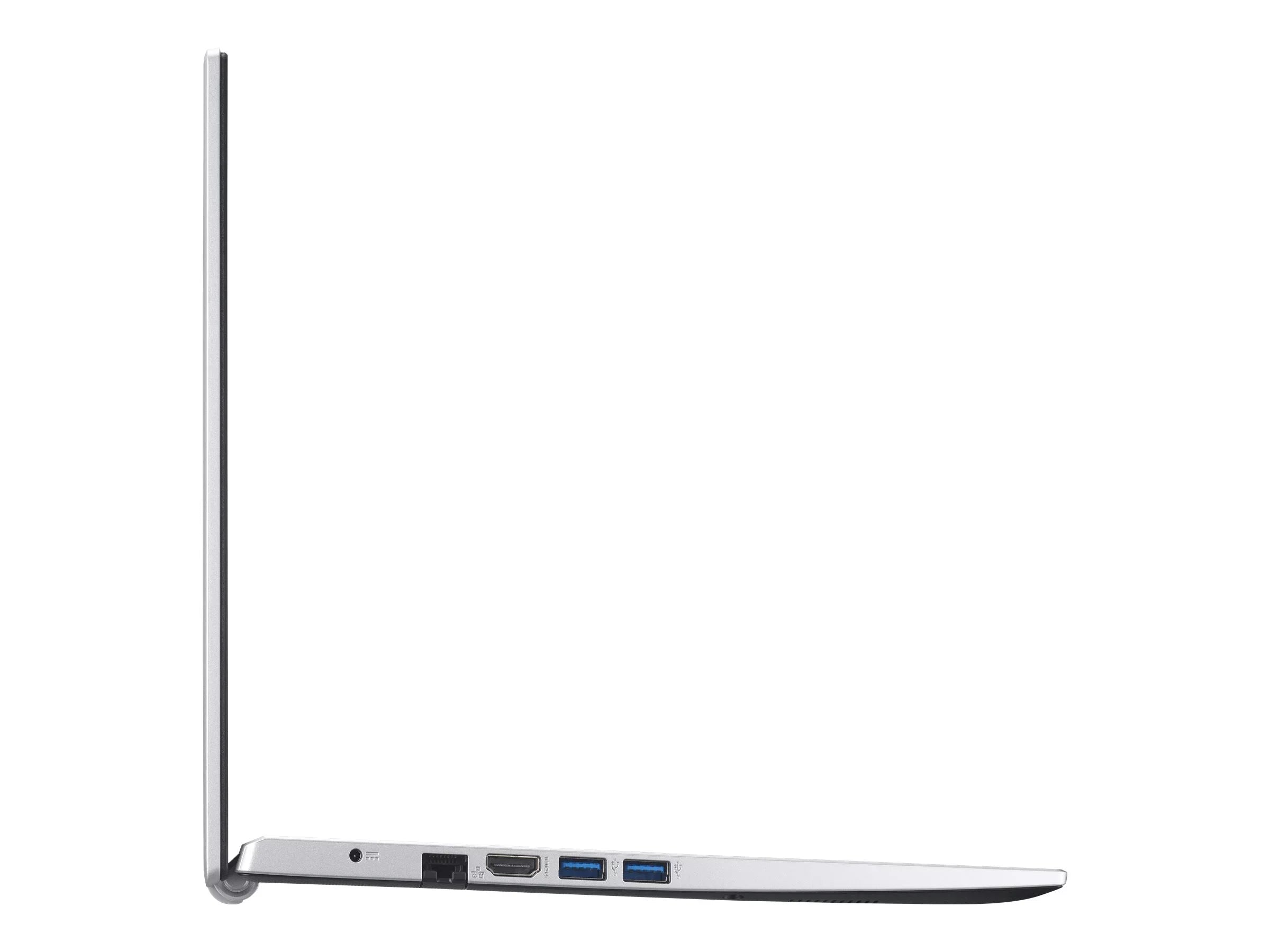 Acer Aspire 3 A315-58 - i7 - 1165G7 / up to 4.7 GHz - Win 11 Home - Iris Xe Graphics - 8 GB RAM - 512 GB SSD - 15.6" TN 1920 x 1080 (Full HD) - 802.11a/b/g/n/ac/ax - pure silver - kbd: US Intl