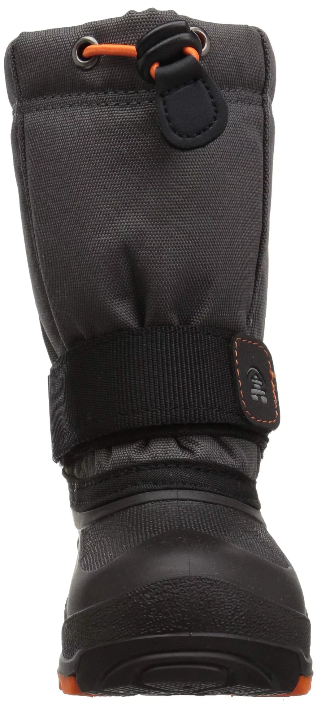 Kamik Kids' Rocket Snow Boot Toddler Warm Boots Grey Snow Boot Charcoal Flame (11)