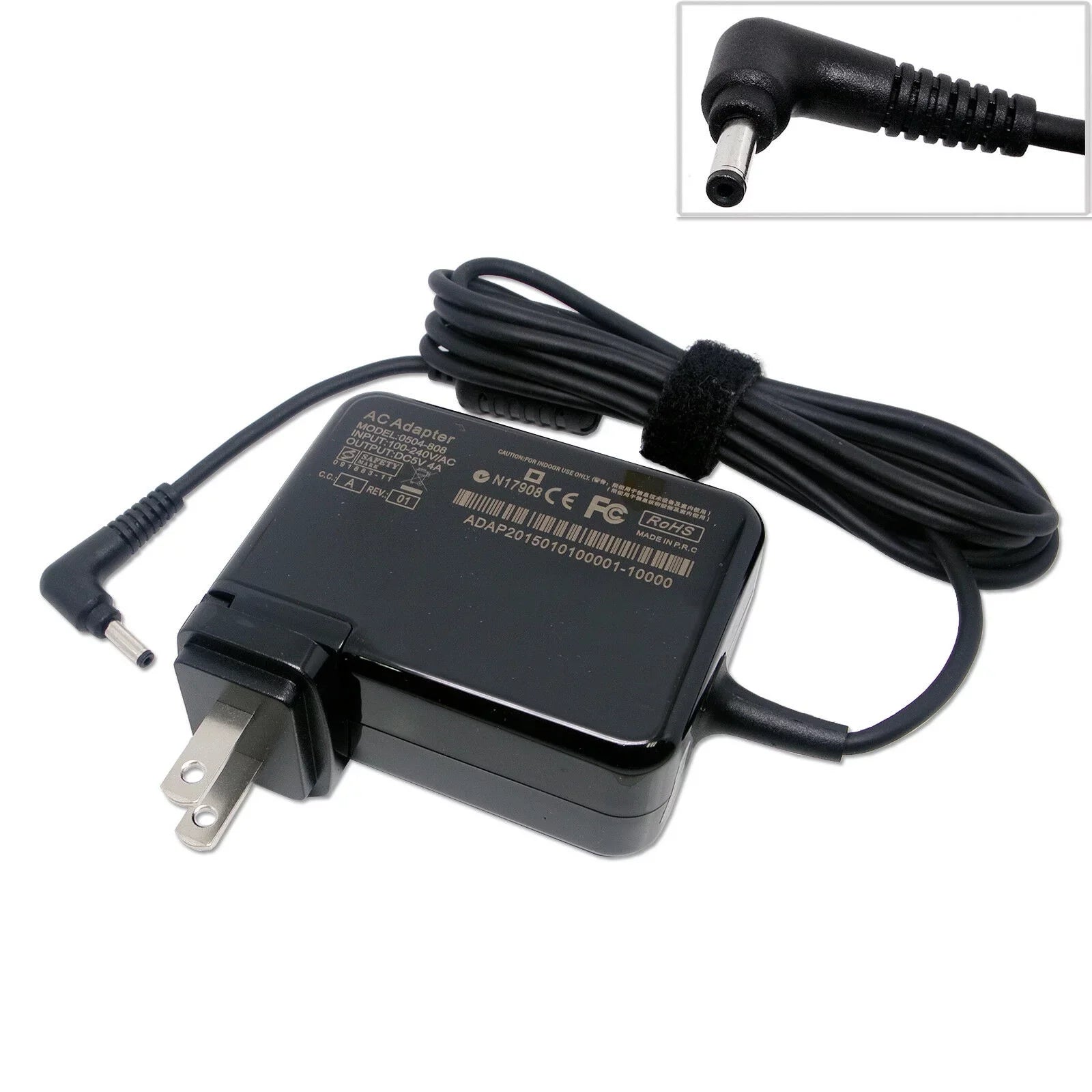 5V 4A AC Adapter Charger For Lenovo Ideapad 100S 11.6" 80R200BWUS, 80R2001FUS