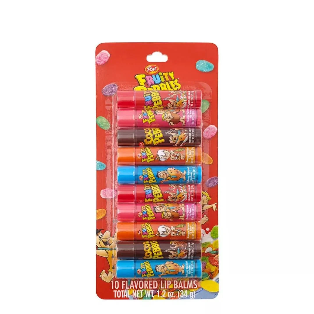 Pebbles Cereal Assorted Balm 10 Pack