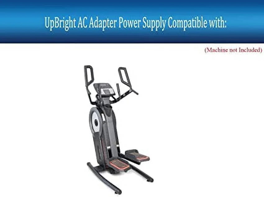 UpBright 9V AC/DC Adapter Suitable with ProForm Cardio HiiT L6 HiiTL6 Cross Trainer Stepper Elliptical Model PFEL07920 PFEL07920.0 PFEL079200 Pro-Form iFit 9VDC Power Supply Cord Battery Charger PSU