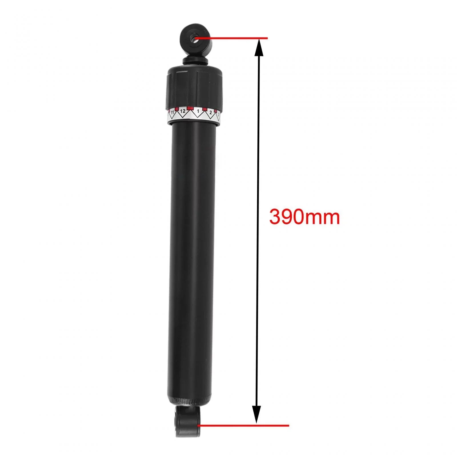 12 Gears Damper Holder Replacement 330mm/390mm Modification Parts Resilient Adjustable Fitness Rowing Machine Adjuster Buffer Steel for Rowers