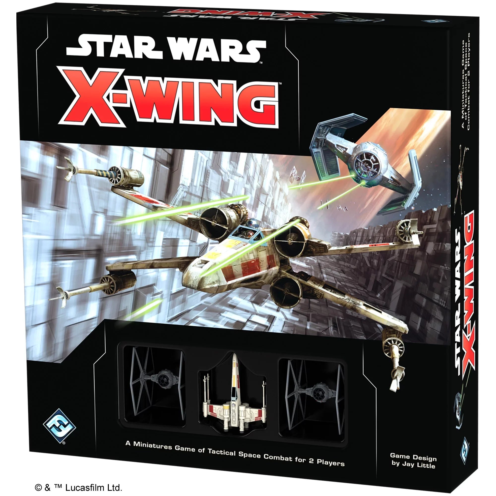 Star Wars: X-Wing Miniatures Battle Game Set, 2nd Edition for Ages 14 and up, from Asmodee