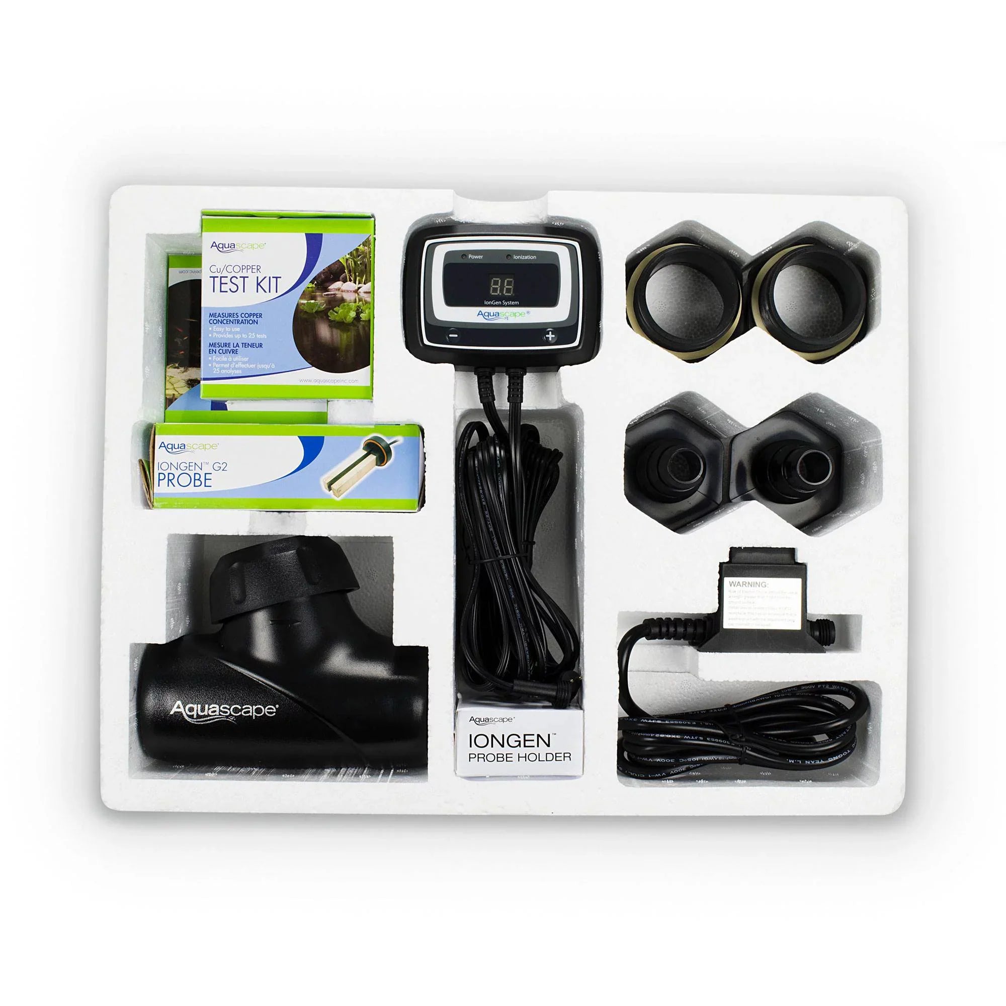 Aquascape 95027 IonGen G2 Natural Chemical Free Auto Pond Algae Control System