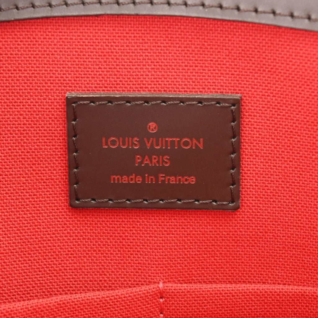 Pre-Owned LOUIS VUITTON Damier Verona MM Ebene N41118 Women's Canvas Shoulder Bag (Good)