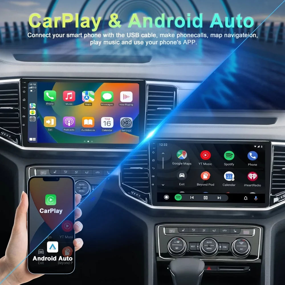 Android13 4-64G Car Radio Stereo for Chevy Silverado Tahoe Traverse GMC Sierra Yukon with Bluetooth GPS Navigation