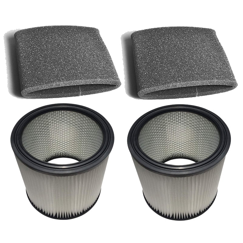 9030400, 90304, 90304-00 Shop Vac Cartridge Filter & 246 Foam Filter [2 Pack]