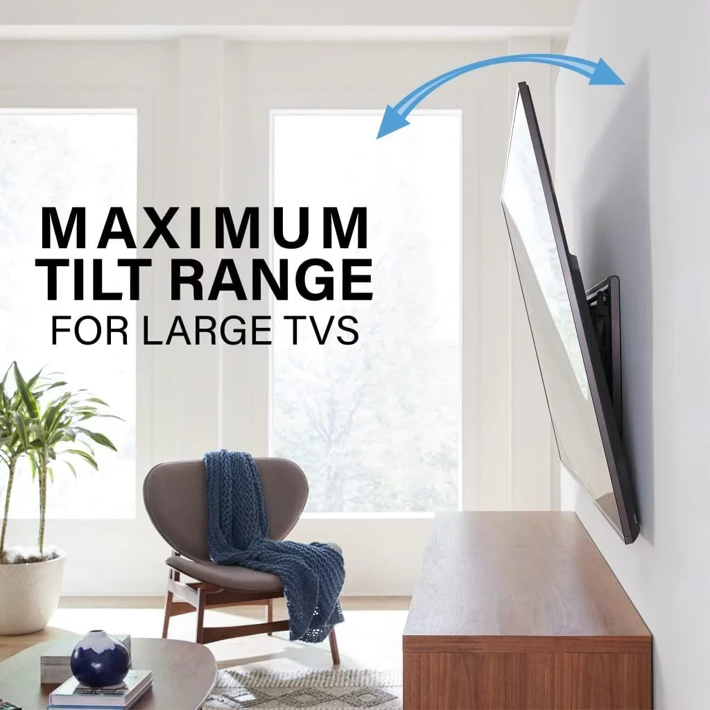 Sony KD43X85K 43-inch 4K HDR LED with PS5 Features Smart TV with Sanus VLT7-B2 42-90" Advanced Tilt 4D TV Wall Mount (2022)