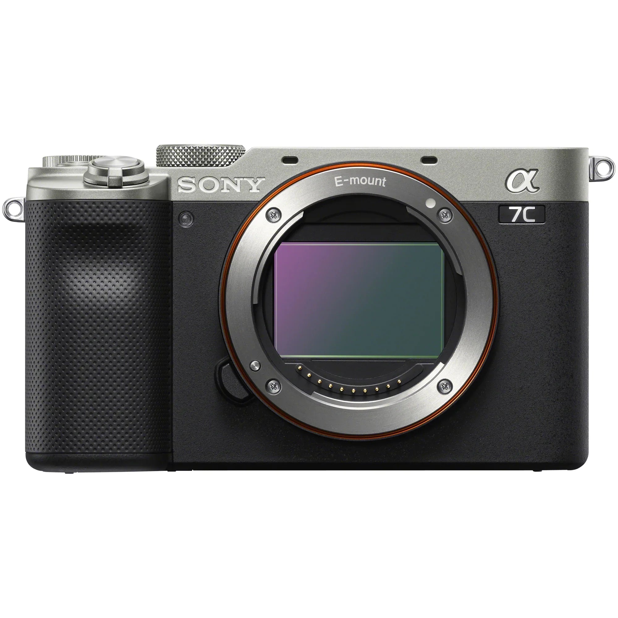 Sony a7C Mirrorless Full Frame Camera Body with Sony FE 50mm F2.5 G Compact Lens SEL50F25G Silver ILCE7C/S Bundle with Deco Gear Photography Backpack Case + Microphone + LED + Monopod and Accessories