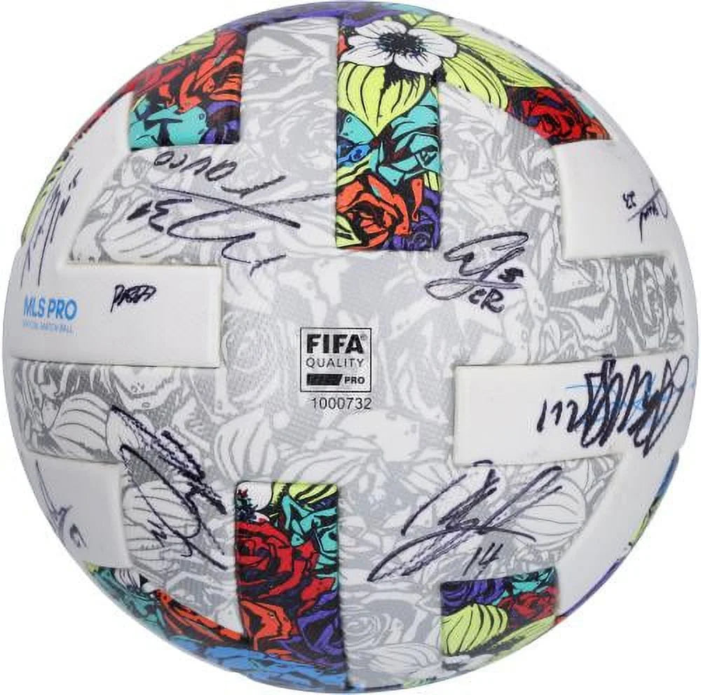 San Jose Earthquakes Match-Used Soccer Ball from the 2022 MLS Season with 25 Signatures - BA88055 - Fanatics Authentic Certified