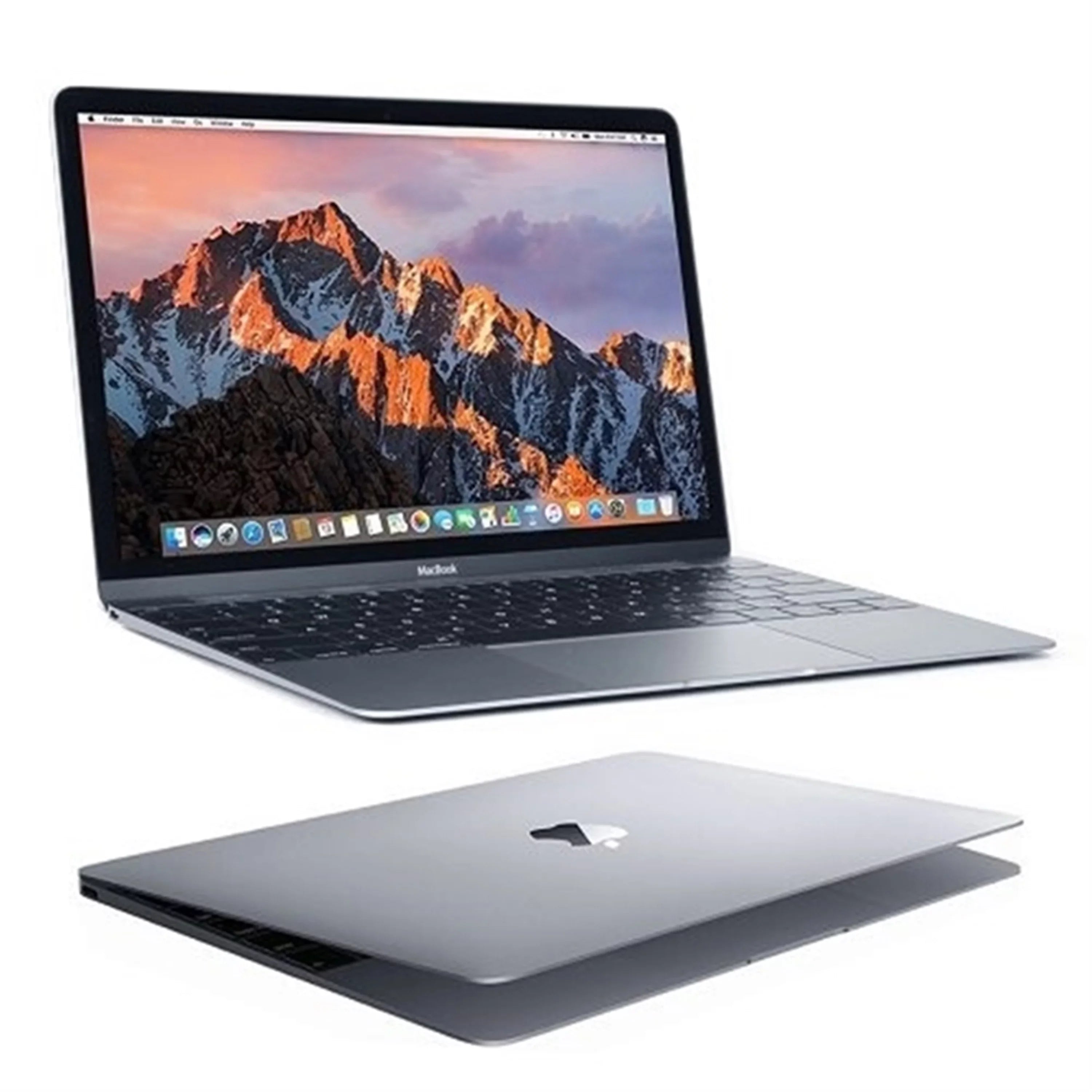 Apple MacBook MJY42LL/A 12" 8GB 512GB SSD ™ M-5Y51 1.2GHz macOS,Space Gray (Used)