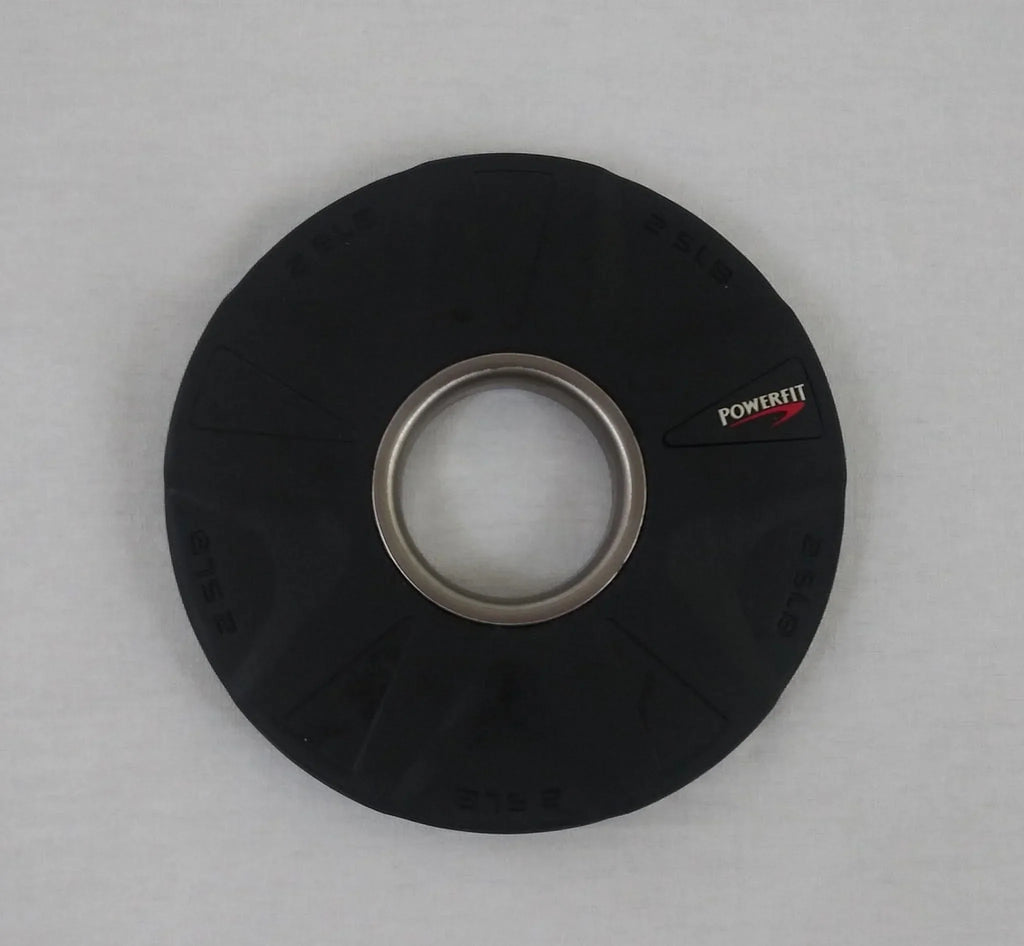 PowerFit Equipment Five Star Premium Rubber Grip Plates 2.5lb