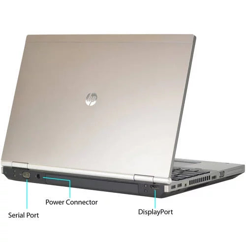 Used HP 15.6" EliteBook 8570P Laptop PC with i7-3720QM Processor, 8GB Memory, 750GB Hard Drive and Windows 10 Pro