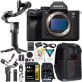 Sony a7S III Full Frame Mirrorless Camera Body ILCE-7SM3/B Filmmaker's Bundle Including DJI RS 3 Mini Gimbal Stabilizer Kit + Deco Gear Photography Backpack + 64GB High Speed Card & Software