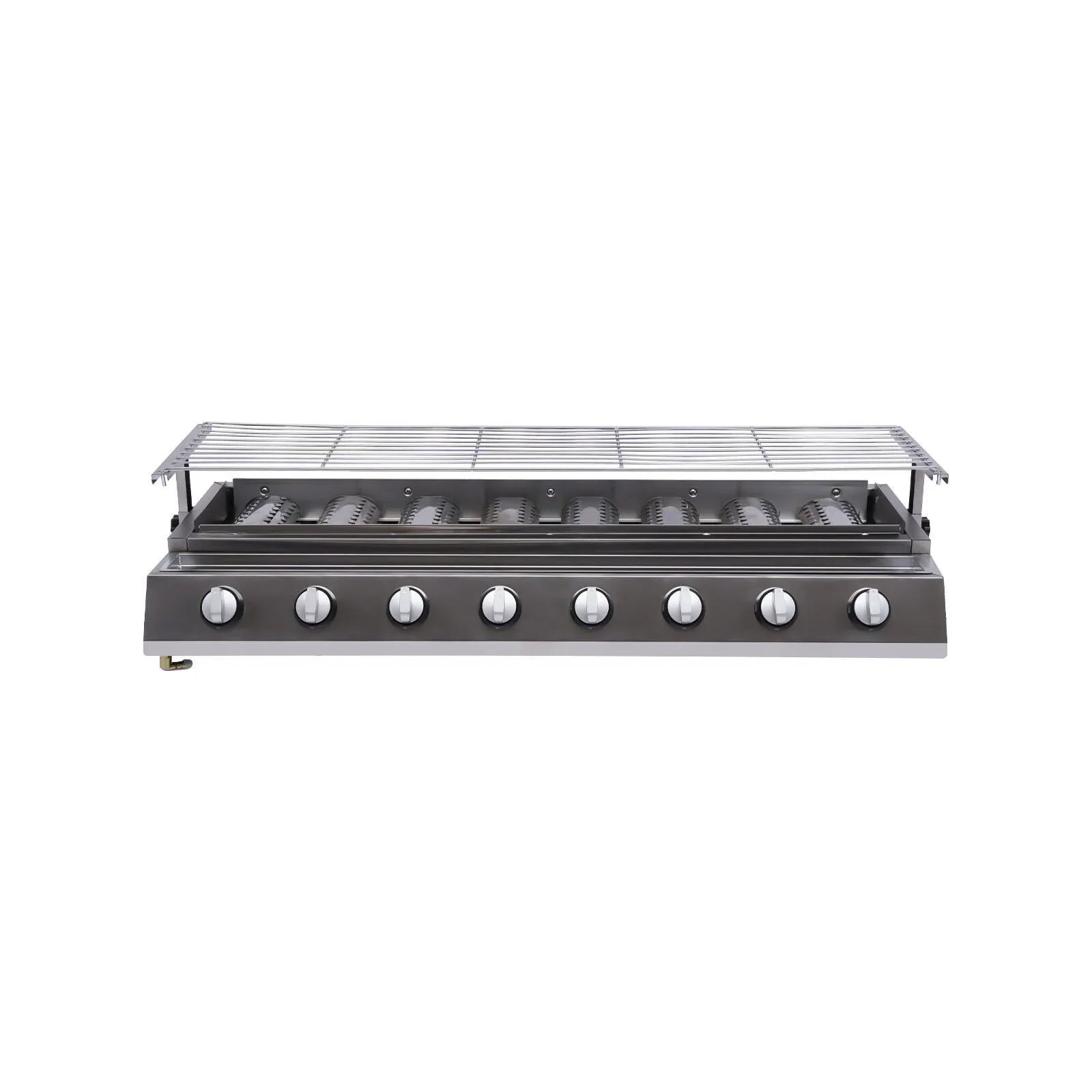 Large Gas Grill Outdoor Party 8 Burner BBQ Grill Commercial Adjustable Height Gas Grill