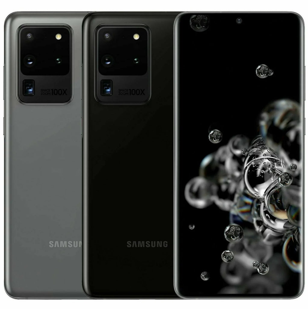 Pre-Owned Samsung Galaxy S20 Ultra SM-G988U1 128GB Gray (US Model) - Factory Unlocked Cell Phone (Refurbished: Good)