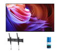 Sony KD50X85K 50" 4K HDR LED with PS5 Features Smart TV with a Walts TV Tilt Mount for 43"-90" TV's and Walts Screen Cleaner Kit (2022)