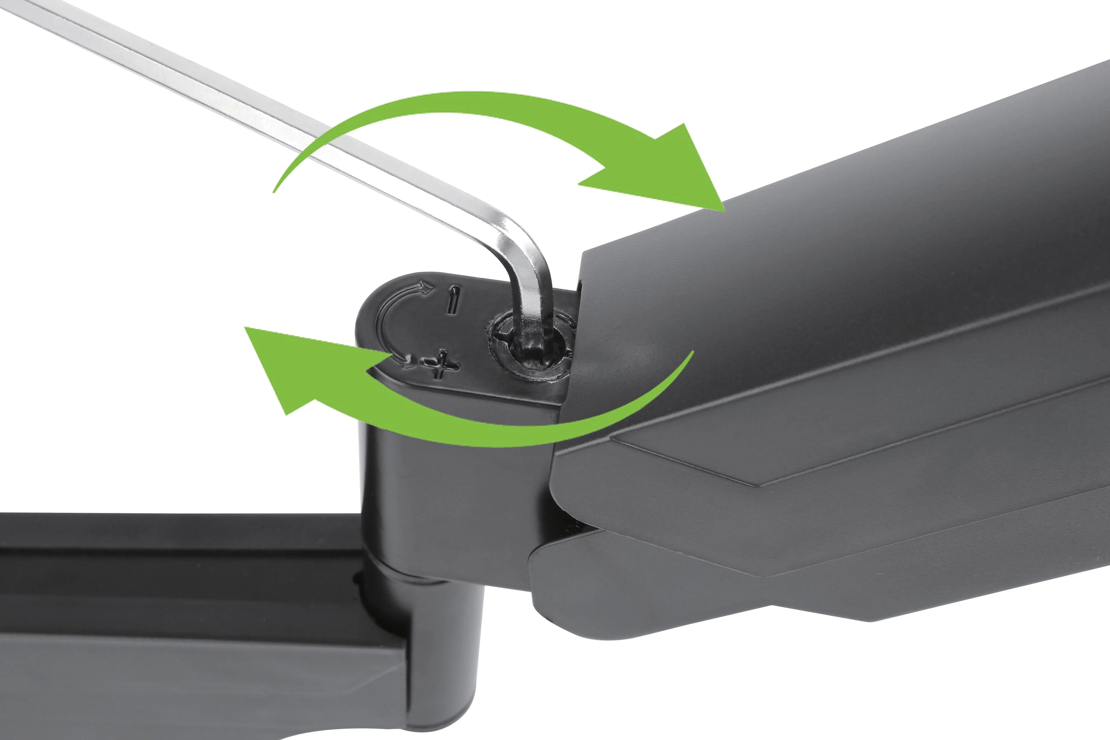onn. Full-Motion Spring Arm TV Mount for 23"-65"TVs