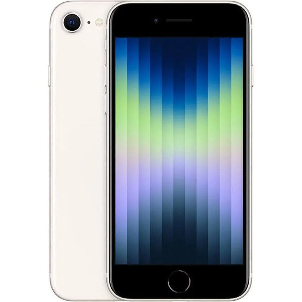 Restored Apple iPhone SE (3rd Gen) A2595 (T-Mobile Only) 64GB Starlight (Refurbished)
