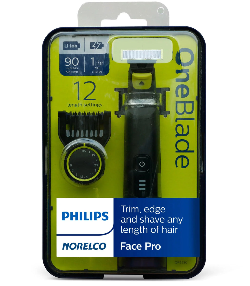 Philips Norelco Oneblade Pro Hybrid Electric Trimmer and Shaver QP6530/70