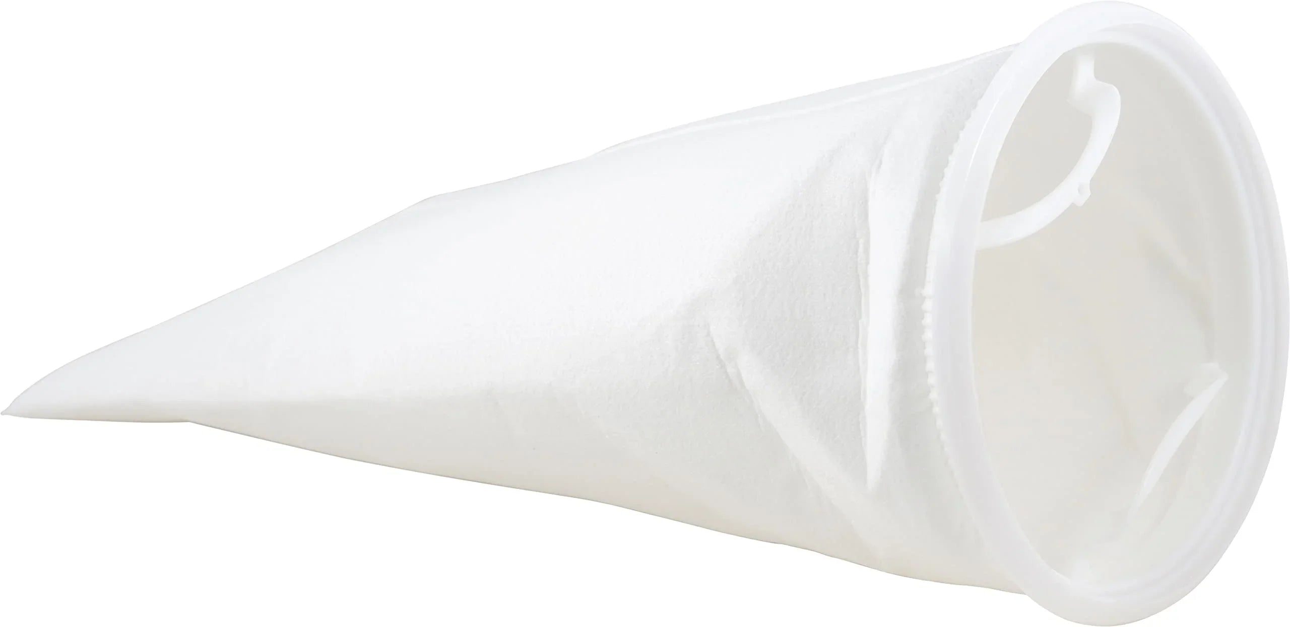 SpiroPure SP-BE-1-200 200 Micron #1 (7" x 17") Polyester Felt Liquid Bag Filter (Case of 40)