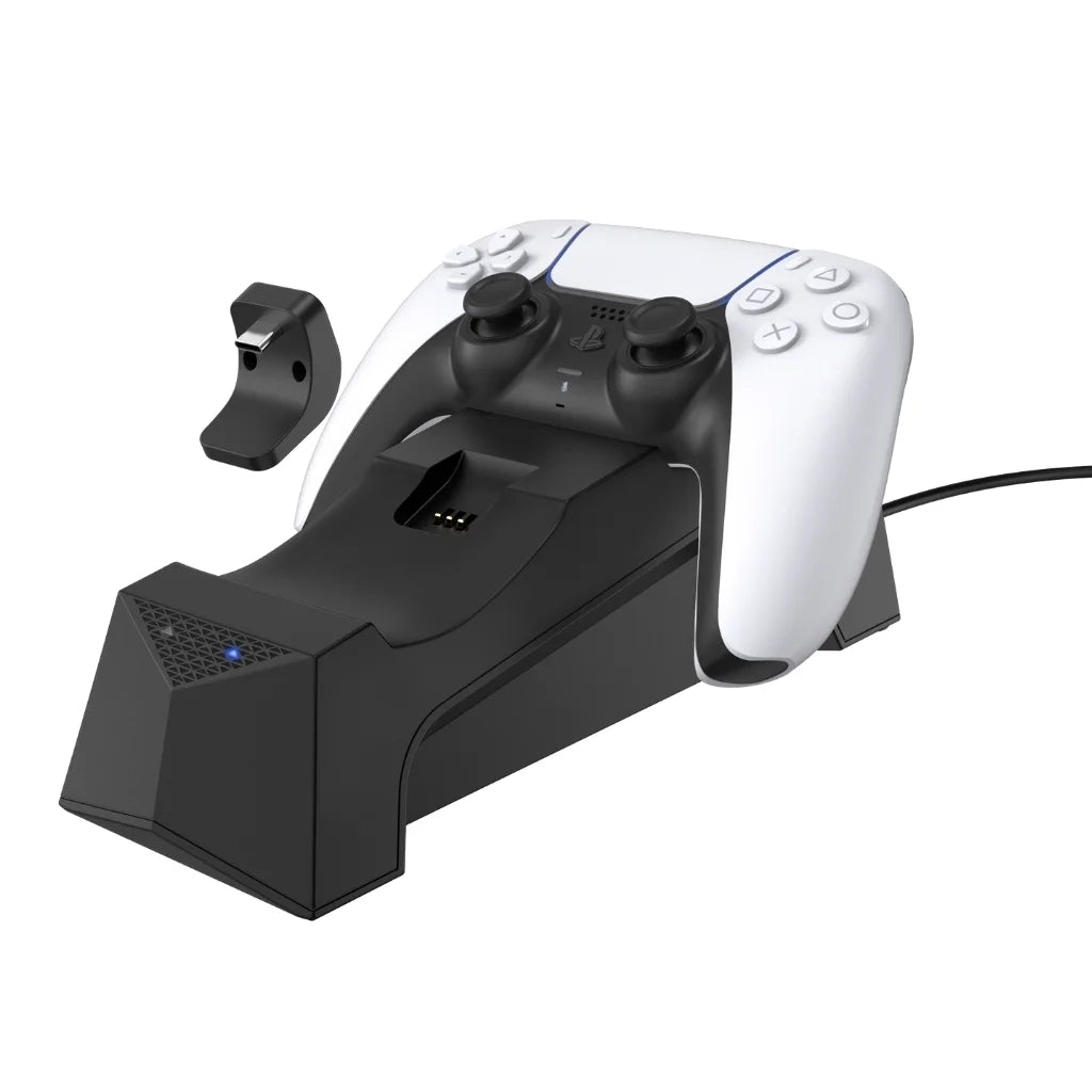 Sony Playstation 5 Disc Version (Sony PS5 Disc) with Extra Nova Pink Controller, Black PULSE 3D Headset and Dual Charging Station Bundle