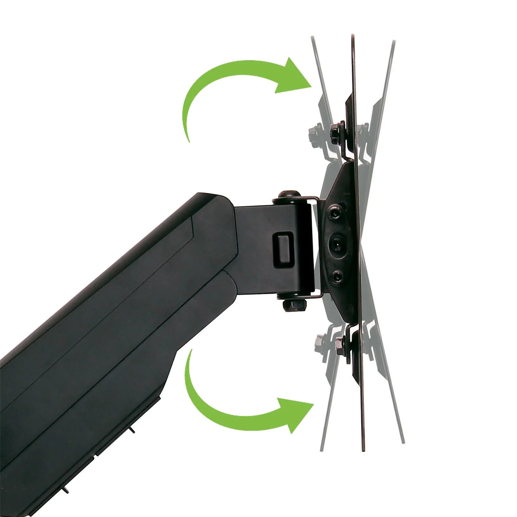 onn. Full-Motion Spring Arm TV Mount for 23"-65"TVs